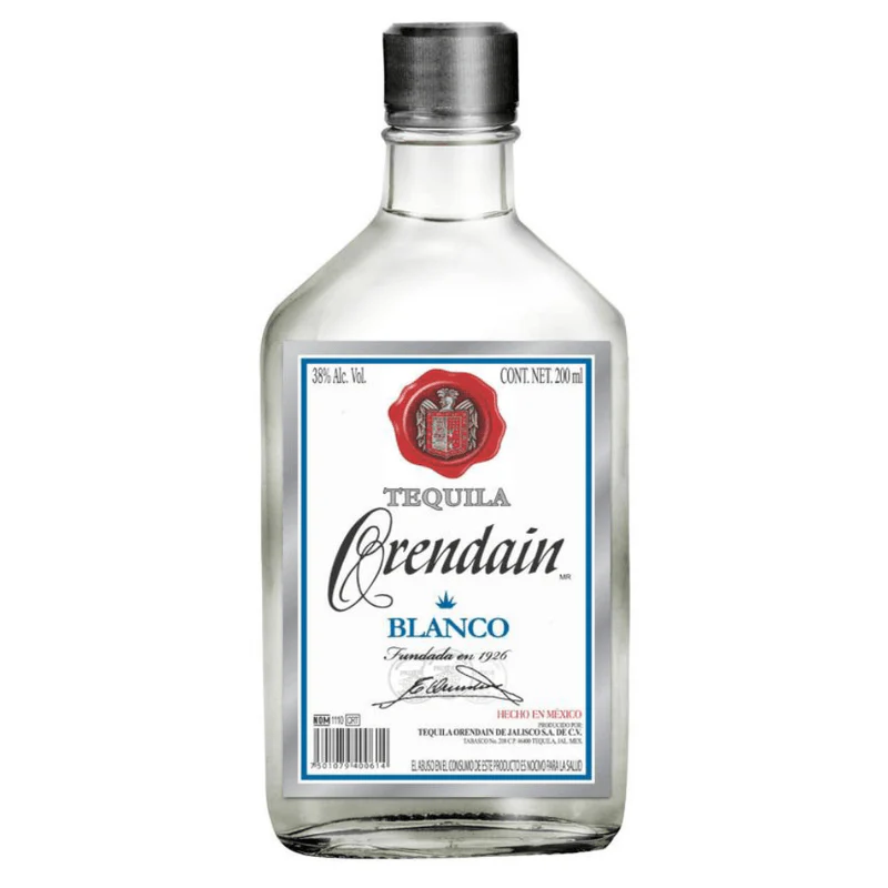  - Petaca Tequila Orendain Blanco 200Cc 38G .webp