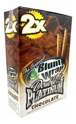  - Papelillo Blunt Wrap Platinum Chocolate 40Grx25Un .webp