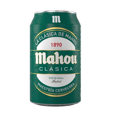  - Cerveza Mahou Clasica Lata 330Cc. 4.8 G .png