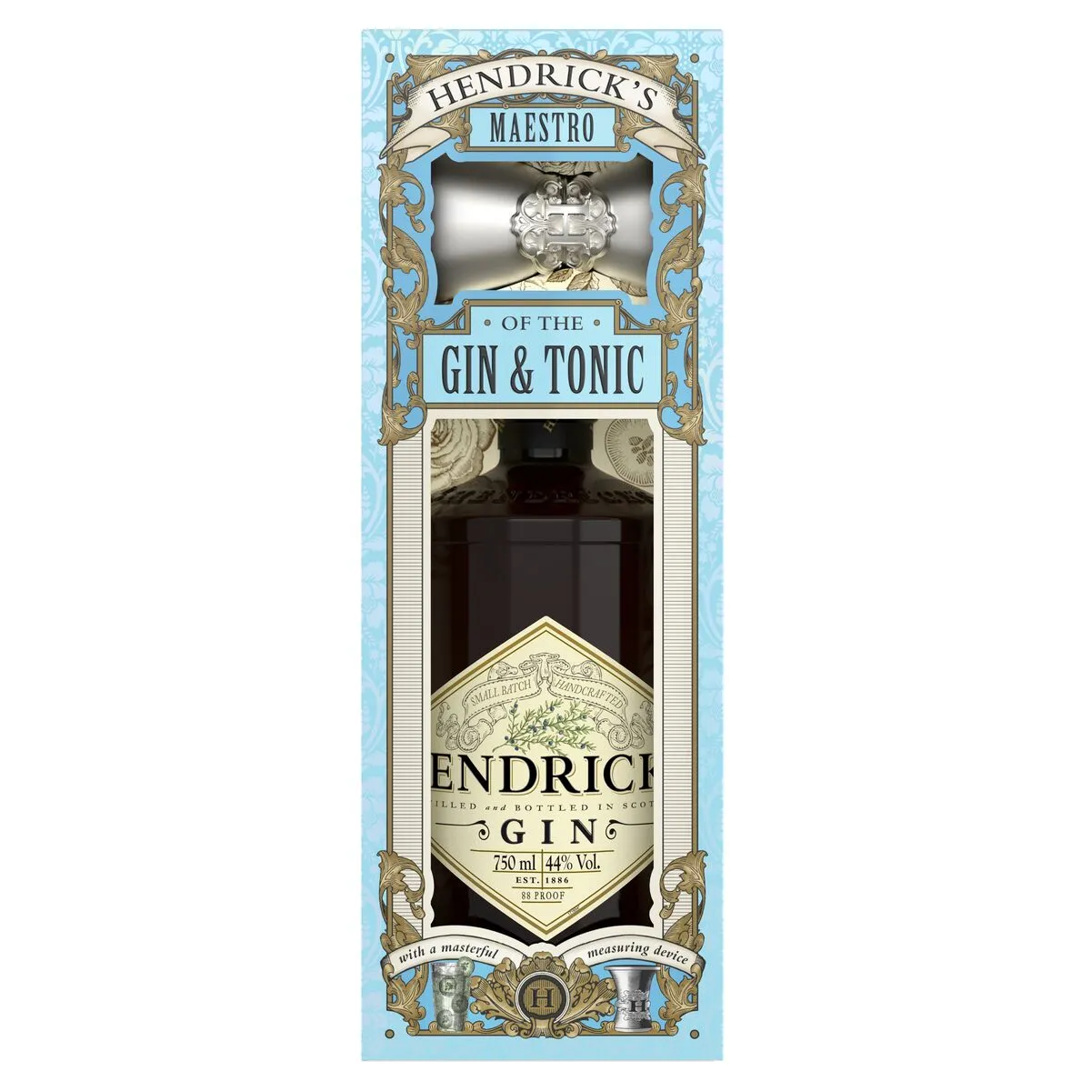  - Pack Gin Hendricks Con Jigger 700Cc41.0G .webp