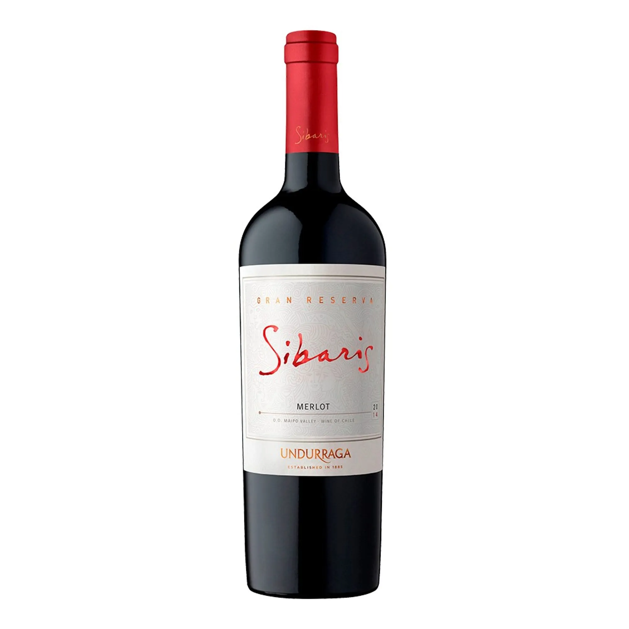  - Vino Undurraga Sibaris Merlot 750Cc 14G .webp