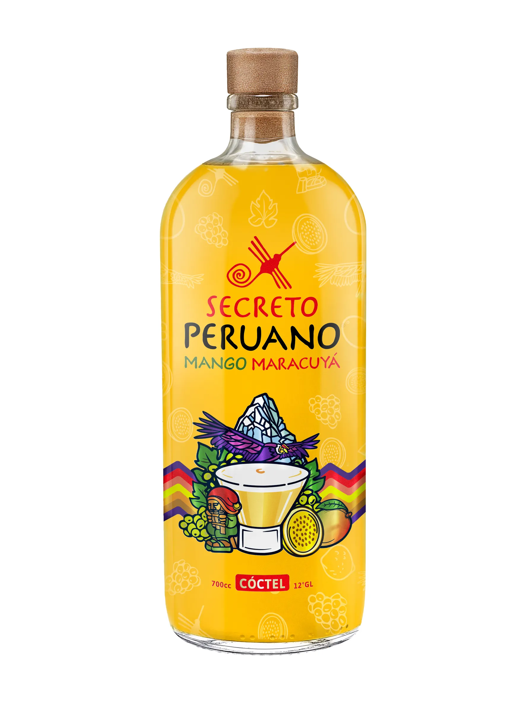  - Secreto Peruano Sour Mango:Maracuya 700Cc.12G .webp