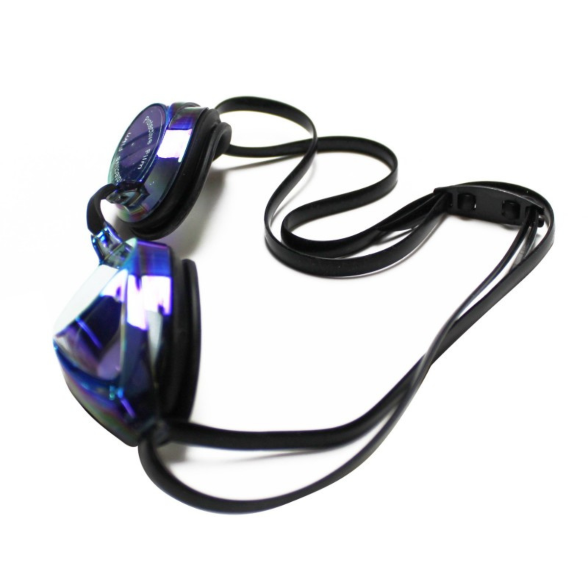  - Lente de Natación Competencias UKTIME Black – Grey (2)
