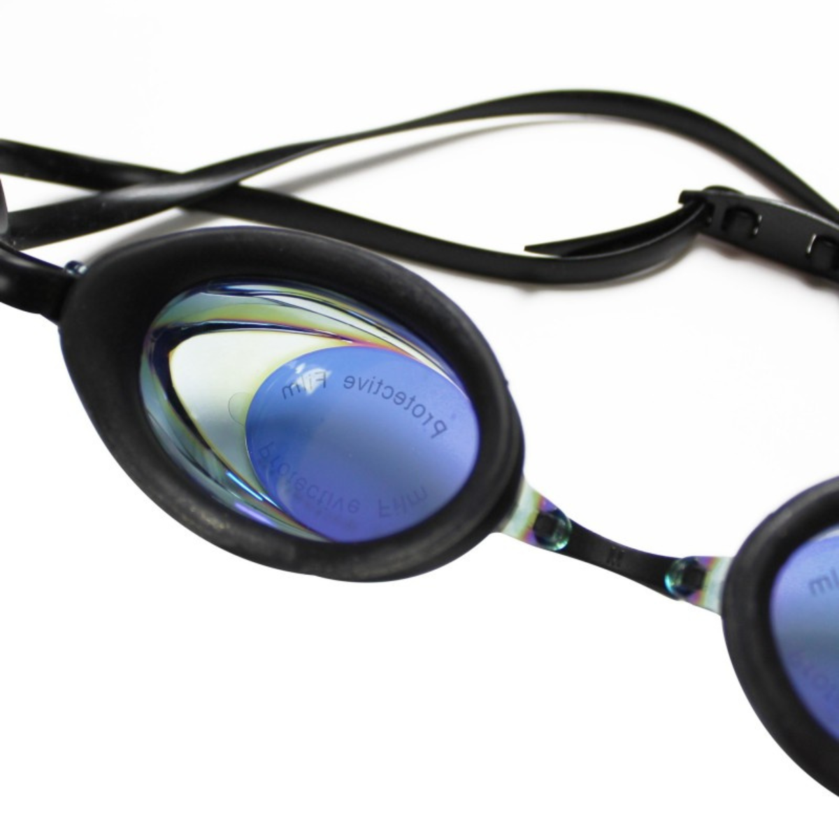  - Lente de Natación Competencias UKTIME Black – Grey (5)