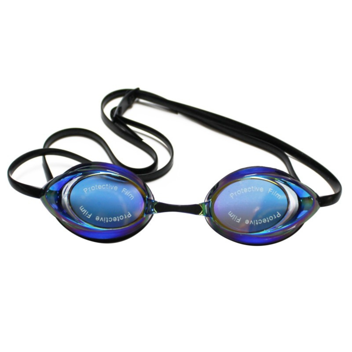  - Lente de Natación Competencias UKTIME Black – Grey (1)