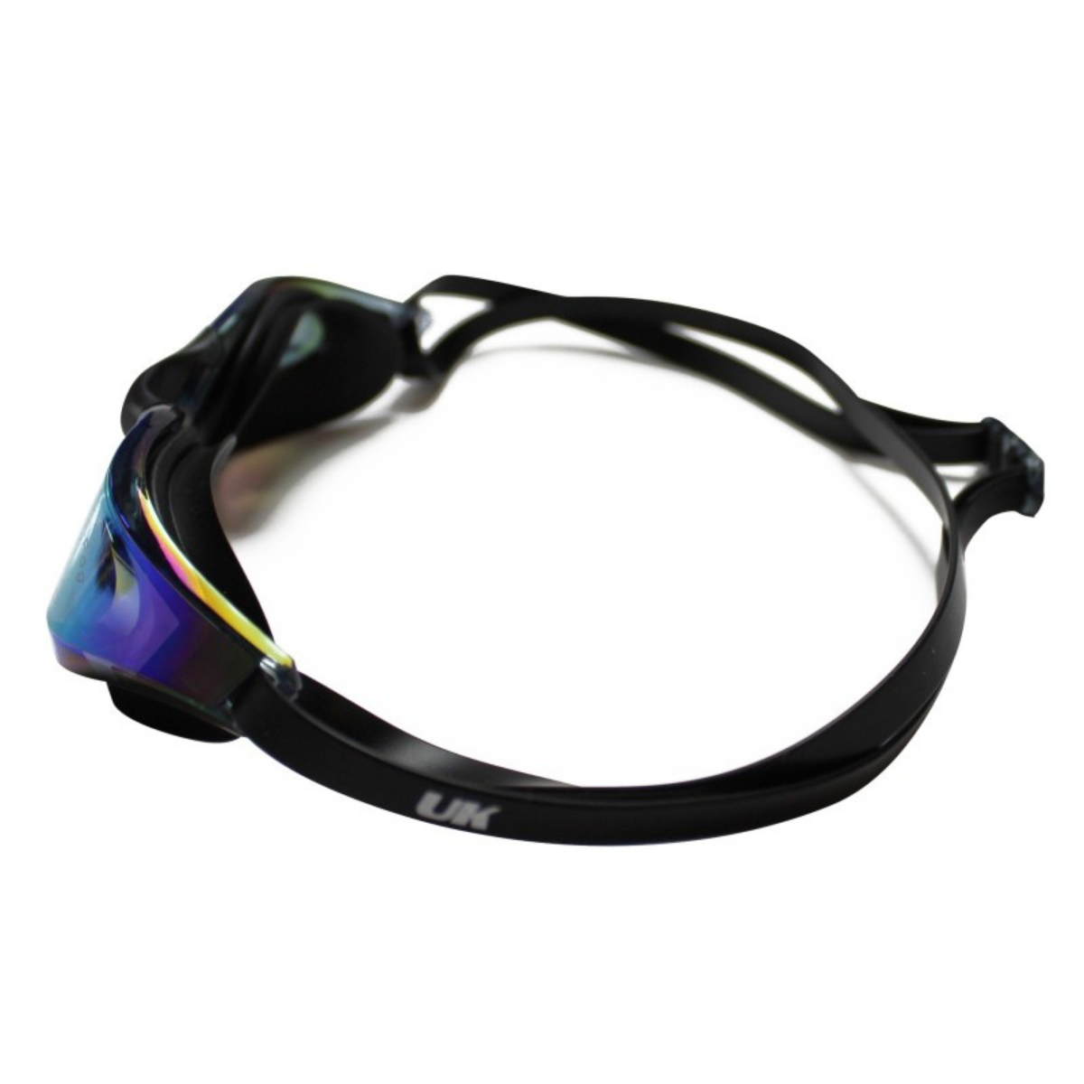  - Lente de Natación Competencias UKTIME Black-Mirror (3)