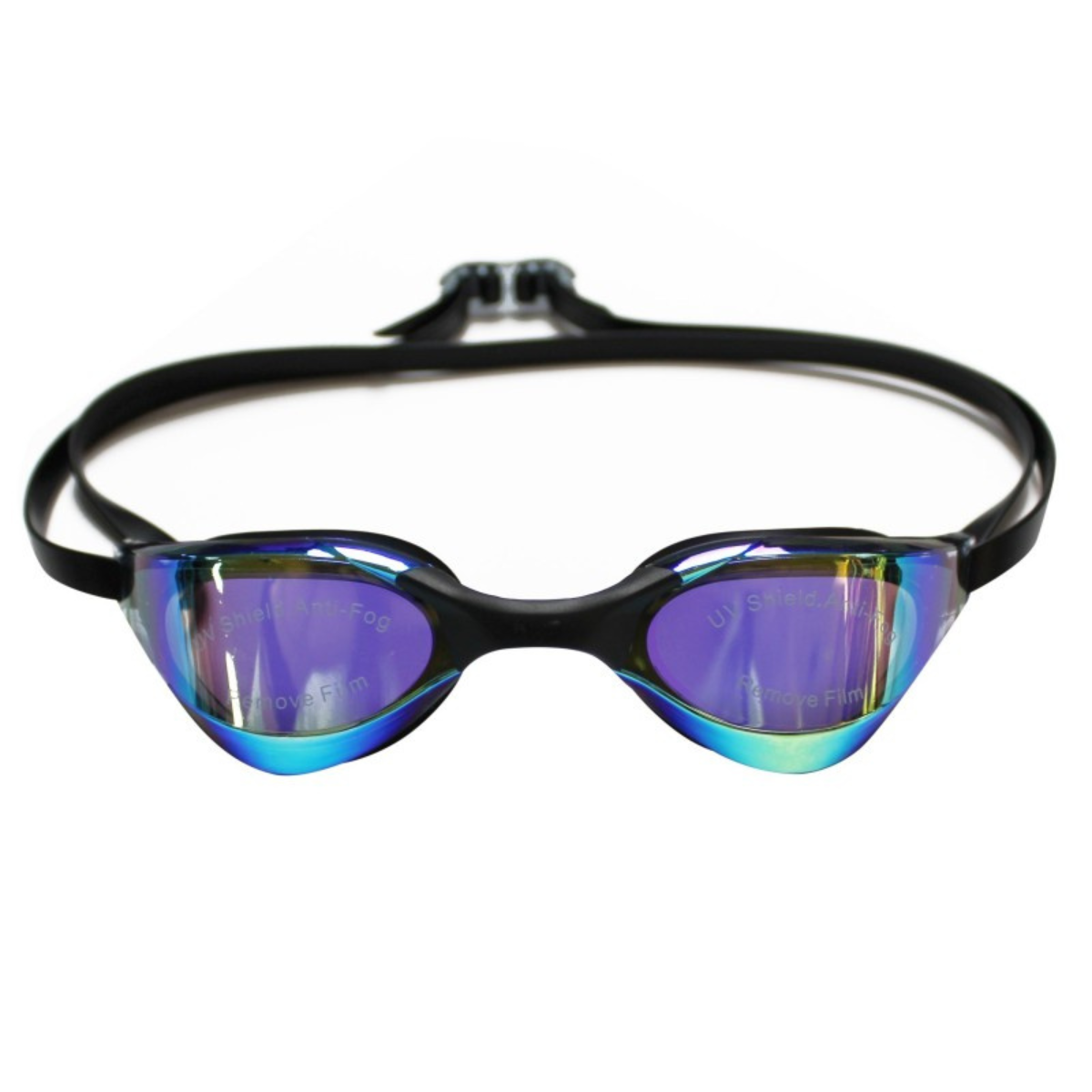  - Lente de Natación Competencias UKTIME Black-Mirror (1)
