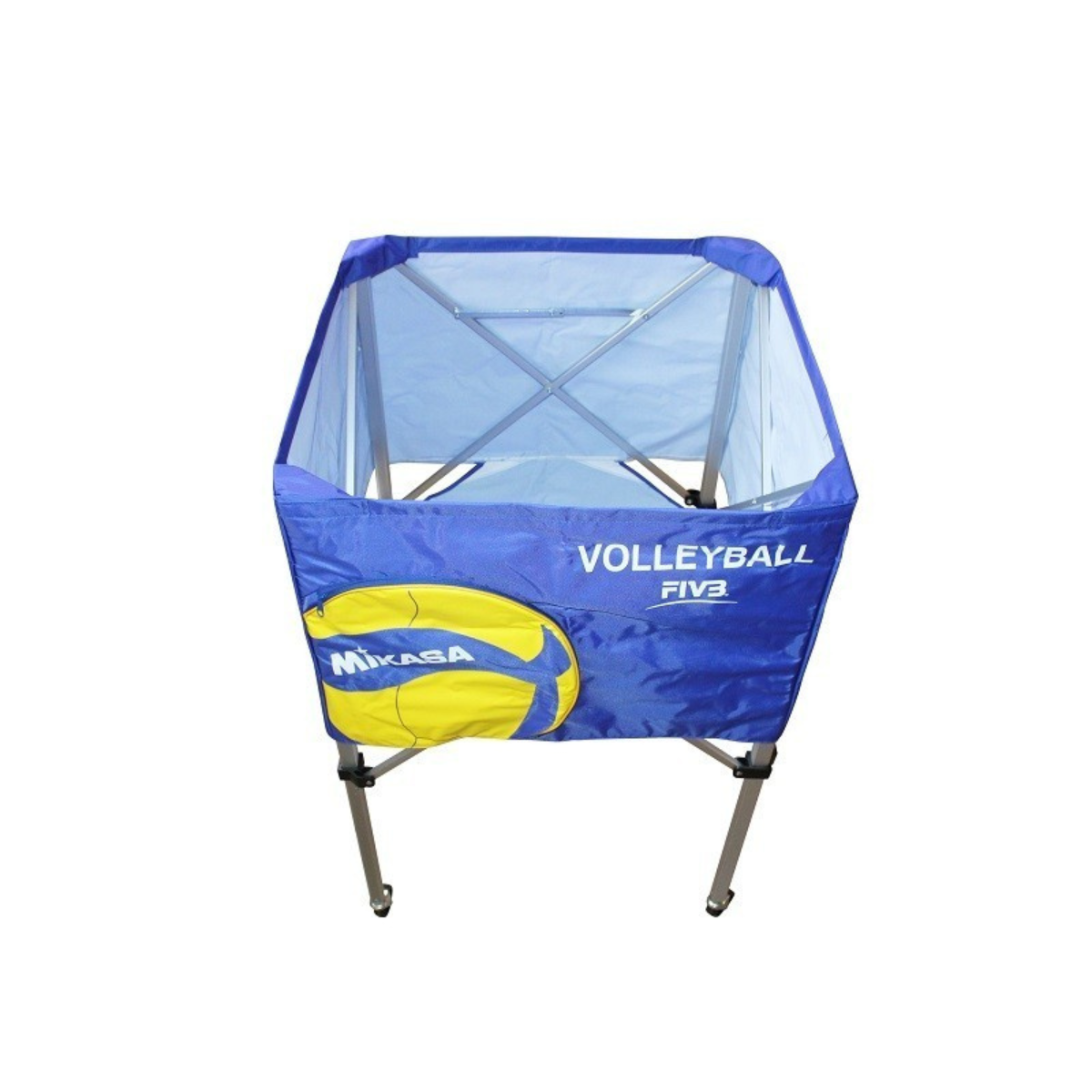  - Carro Portabalones Vóleibol Azul Mikasa Ac-Bc200W (2)