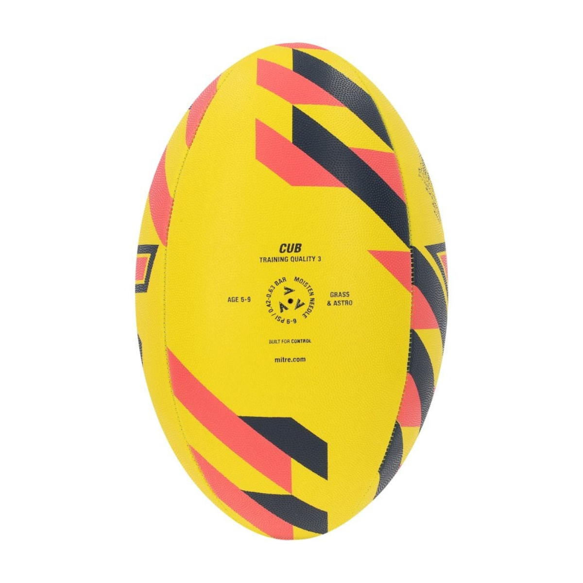  - Balón de rugby Mitre Cub Amarillo T3 (2)