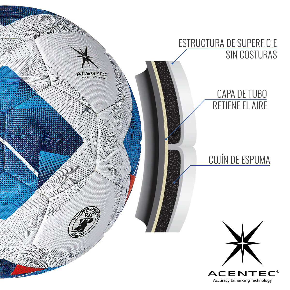  - Balón de Fútbol Molten Vantaggio 5000 Oficial ANFP 2025 (2)