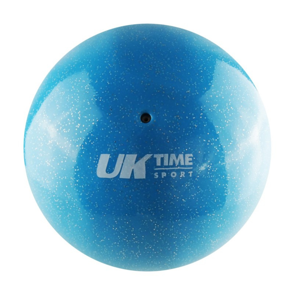  - Balón Gimnasia Rítmica Glitter Liso 7 400 Grs Uktime Celeste (1)