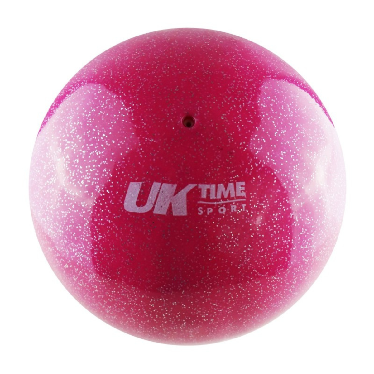  - Balón Gimnasia Rítmica Glitter Liso 7 400 Grs Uktime Rosa (1)