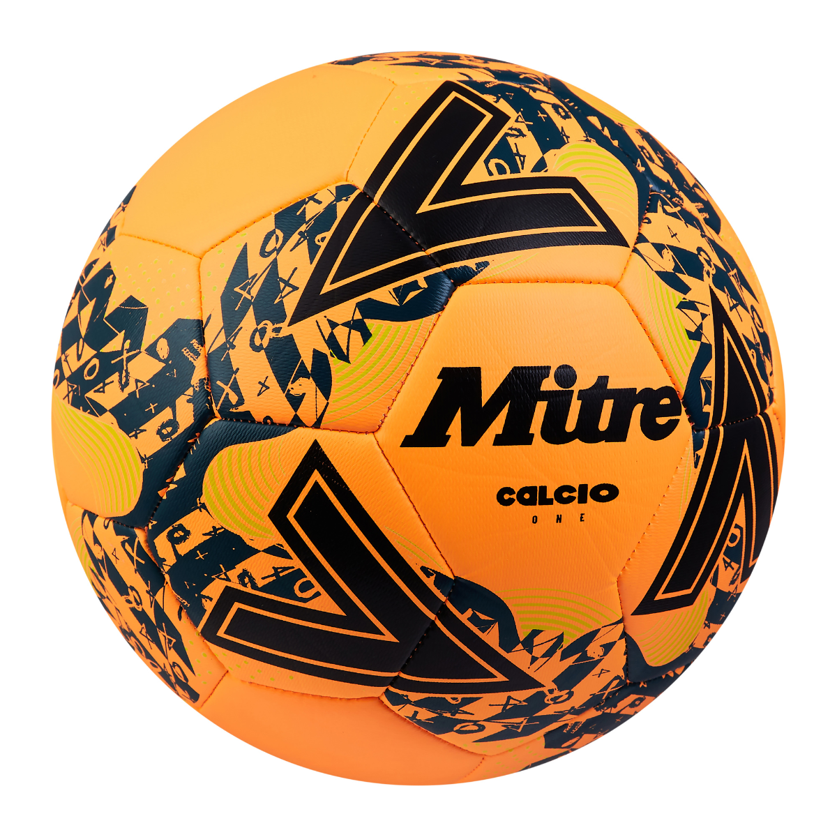  - Balón Fútbol Calcio (NaranjoNegroAzulino, T (2)