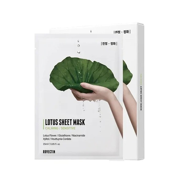 Rovectin Calming Lotus Sheet Mask 1ea