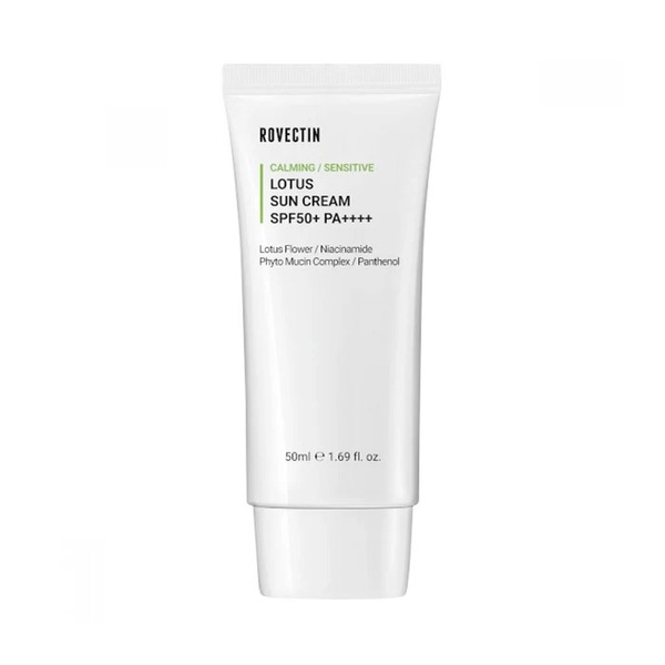 Rovectin Calming Lotus Sun Cream SPF50+ PA++++ 50ml