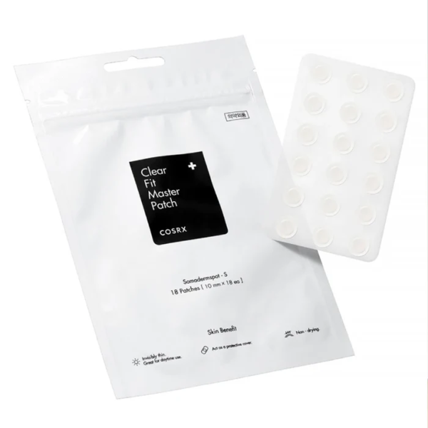 COSRX Clear Fit Master Patch 18 parches – Parches Invisibles para Granos