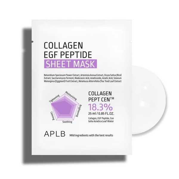 APLB Collagen EGF Peptide Sheet Mask 1ea