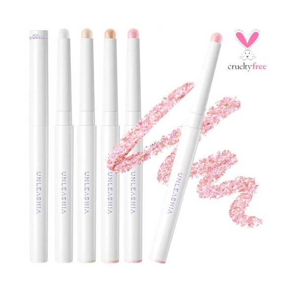 Unleashia Delineadores Glitter en Lápiz Pretty Easy Glitter Stick (8 colores) 0.7g