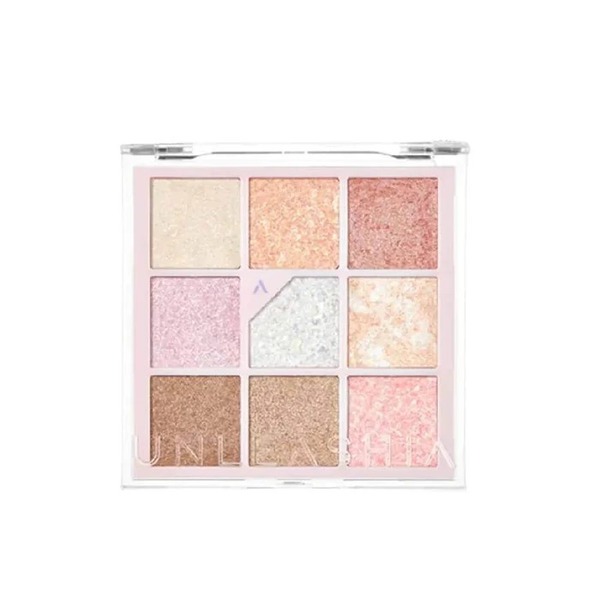 Unleashia Glitterpedia Eye Palette N1. All of Glitter 9 sombras