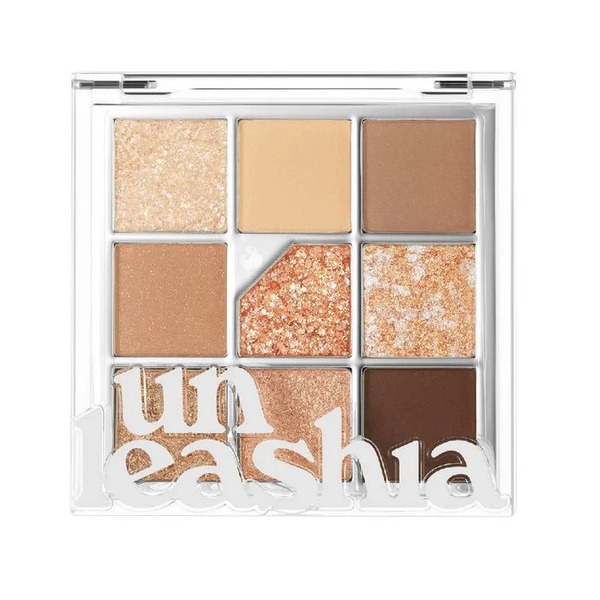 Unleashia Glitterpedia Eye Palette N2. All of Brown 9 sombras