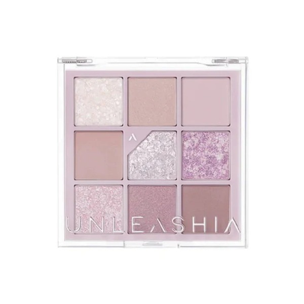 Unleashia Glitterpedia Eye Palette N4. All of Lavender Fog 9 sombras