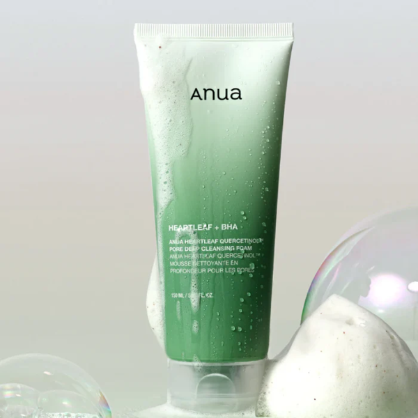 Anua Heartleaf +BHA Quercetinol Cleansing Foam 150ml
