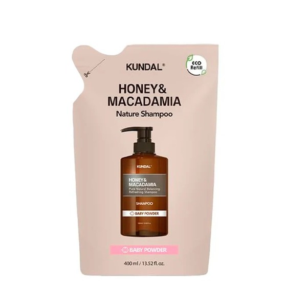 KUNDAL Honey & Macadamia Shampoo Refill 400ml