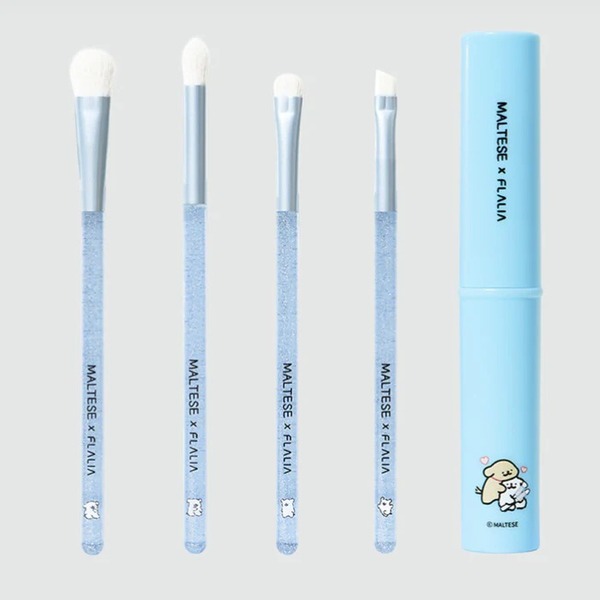 Flalia Maltese Eye Brush Kit 4p