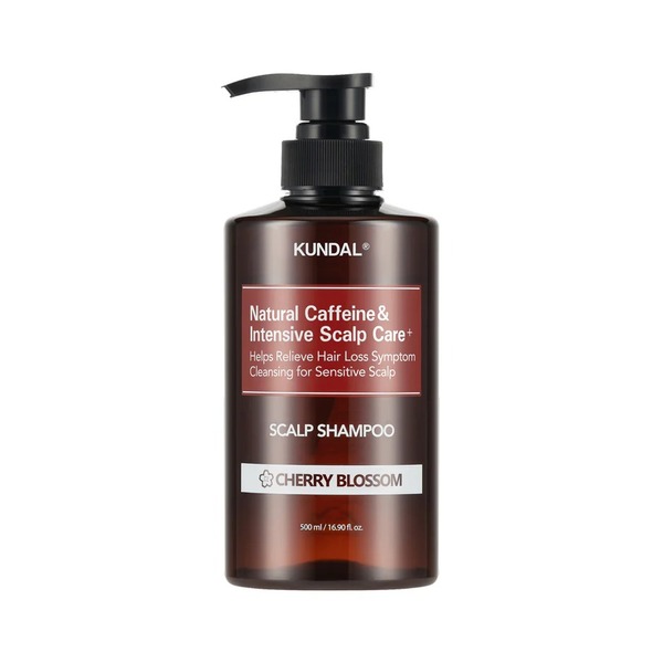 KUNDAL Natural Caffeine Scalp Shampoo Anticaída