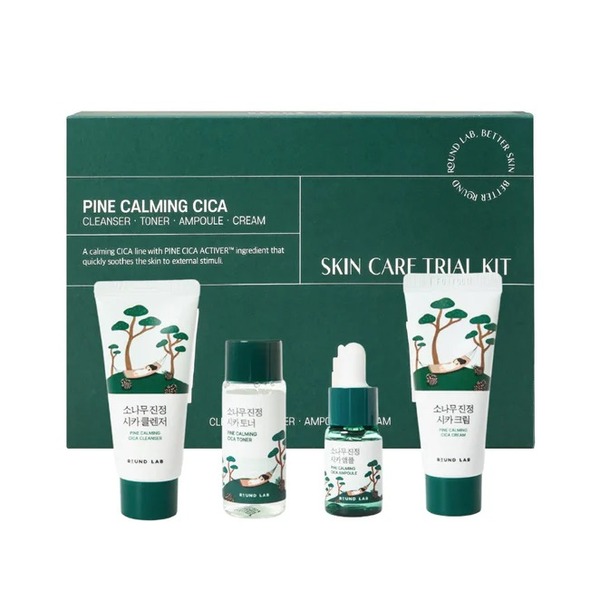 Round Lab Pine Calming Cica Trial Kit (4 productos)