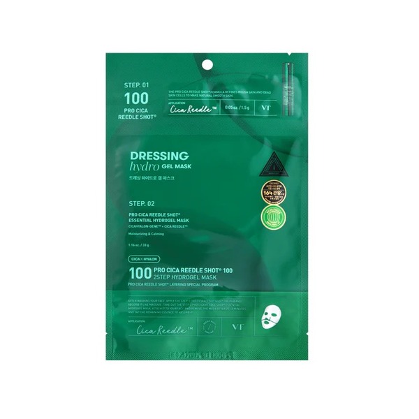 VT Cosmetics Pro Cica Reedle Shot 100 2Step Hydrogel Mask 1ea