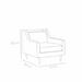 Sillón Oporto 1 Cuerpo Tela Lino - Oporto Armchair.jpg