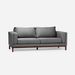 Sofá Orlando Apartment 180 cm tela Velvet - Sofá Orlando Apartment Space Grey