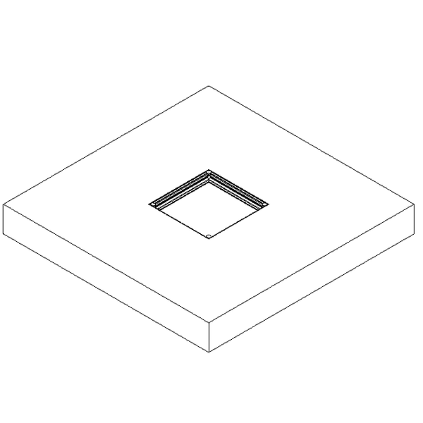Tapa de cámara estanca de doble sello