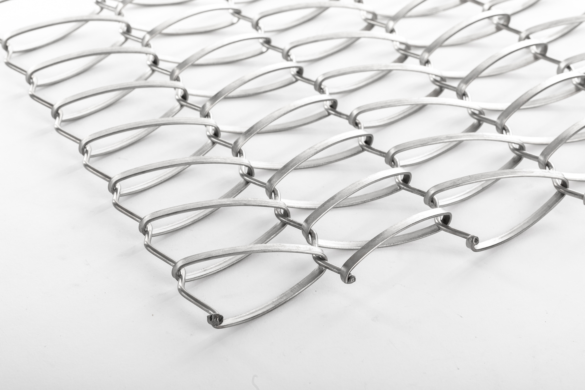 Maya チャコールグレーS Malla Cuadrada Galvanizada Inchalam 5012 Alambre Calibre BWG 12 (2