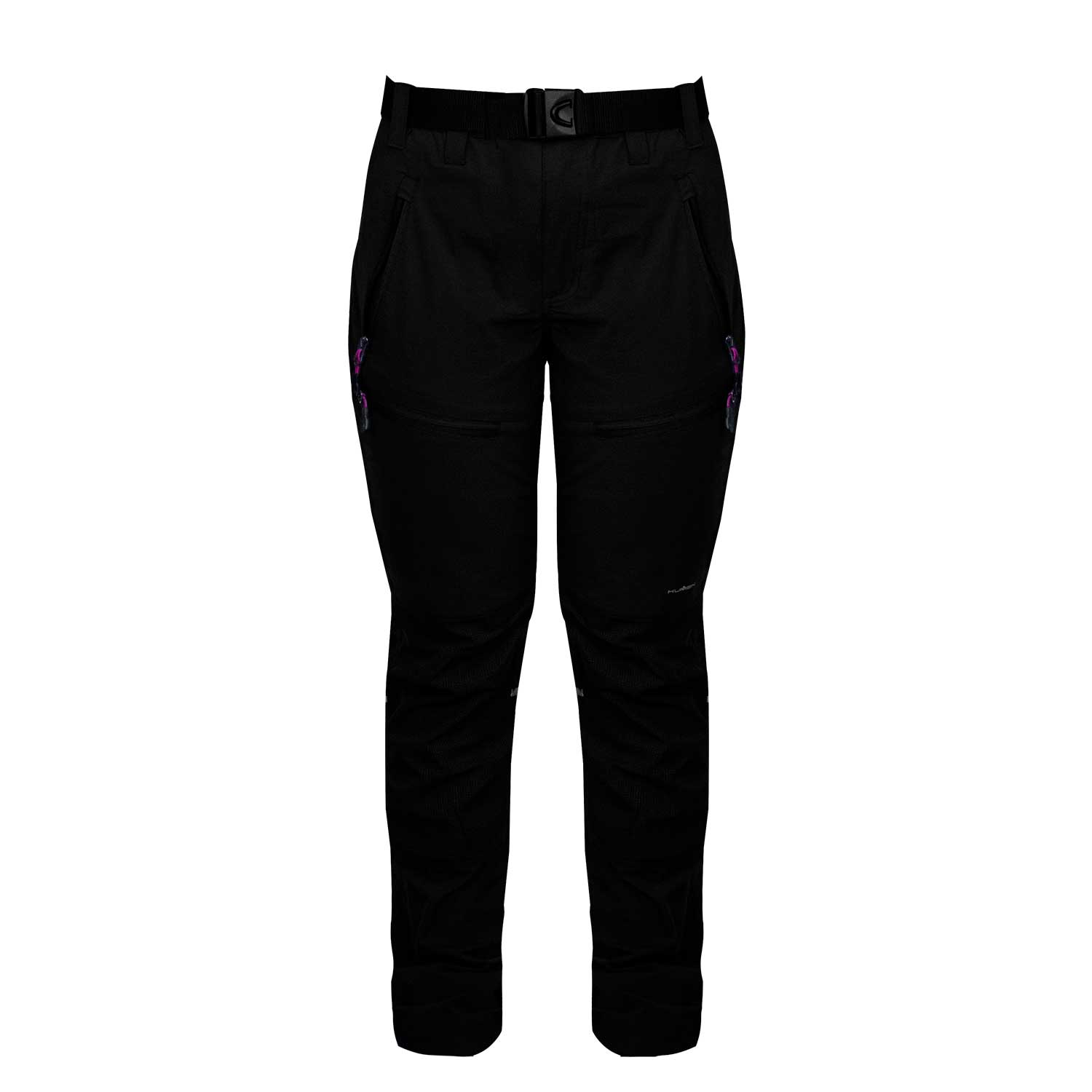 PANTALON MUJER OUTDOOR ANTIACIDO NEGRO KUMEN - Exoset