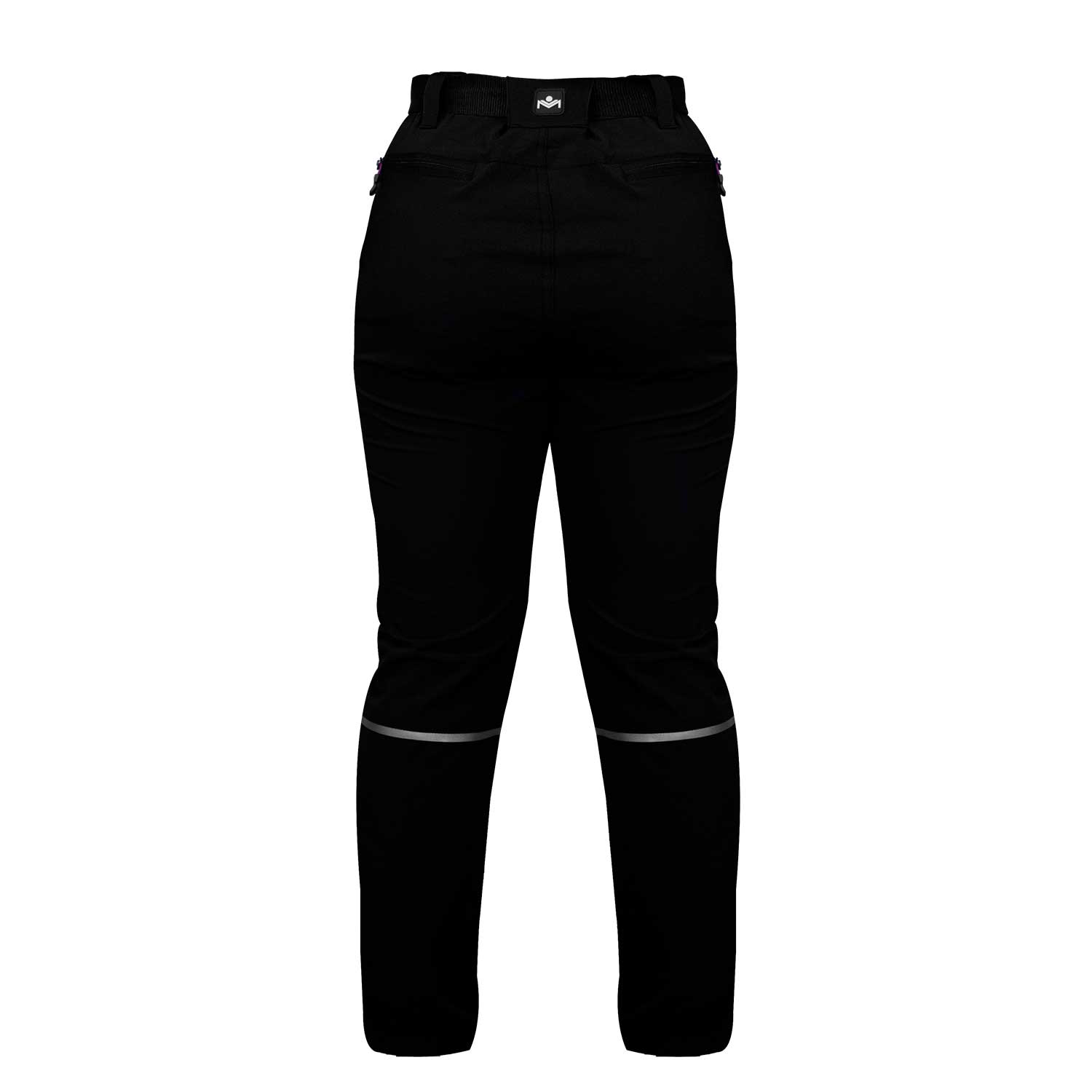 PANTALON MUJER OUTDOOR ANTIACIDO NEGRO KUMEN - Exoset