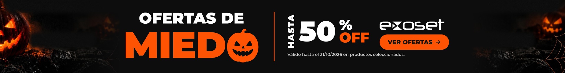 Banner Oferta mes - Exoset