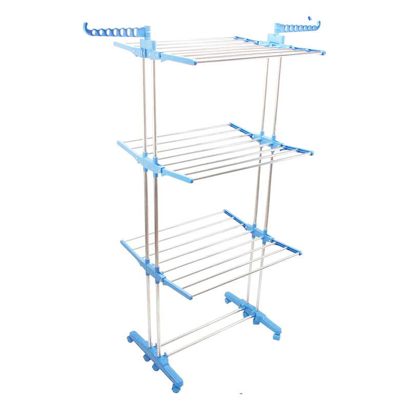 Tendedero Vertical Plegable Acero Inoxidable Novahus