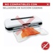 bolsa vacío lisa cook and chill 30x30 - 70 micras