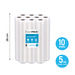 Pack 10 rollos gofrados 28cms X 5mts para envasado al vacío