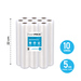 Pack 10 rollos gofrados 22cms X 5mts para envasado al vacío