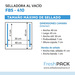 Selladora Profesional de Campana FRESHPACK FBS-410 (Entrega inmediata)