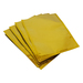 Pack 100 bolsas vacío lisas doradas 20x25 - 70 micras