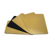 bandeja aluminizada Metal Free 14x14 cms.  (Oro-Negro)