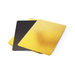 Pack 100 bandejas aluminizadas metal free 16x20 cms. (Oro-Negro)