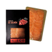 Pack 100 bandejas aluminizadas metal free 19x26 cms. (Oro-Negro)
