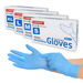 Caja 100 Guantes De Nitrilo Azules (diferentes tallas)