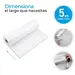 3 Rollos Bolsa Sellado Al Vacio 1 De 17 -22 -28cm X 5mt