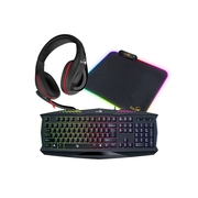 Combo Gamer Genius Killer (Teclado Scorpion K220 + Mousepad GX-PAD 500S RGB + Audifonos HS-G560) Nuevo